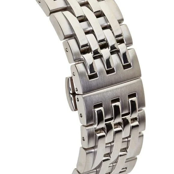 RARE Bulova Silver Automatic Calendar Watch